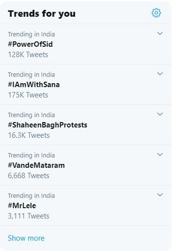 aarkriti1's tweet photo. Both our Cuties are Trending! 
Show Asim Fans the #PowerOfSid and tell @ColorsTV that #IAmWithSana!🥳👌 https://t.co/XuesLCneQl