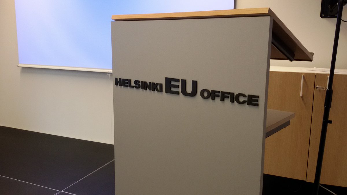 MIICT_EU's tweet photo. Today's preparation of the @MIICT_EU review meeting is hosted by the Helsinki EU Office. #H2020 @EU_H2020 https://t.co/JUwPveWP5k
