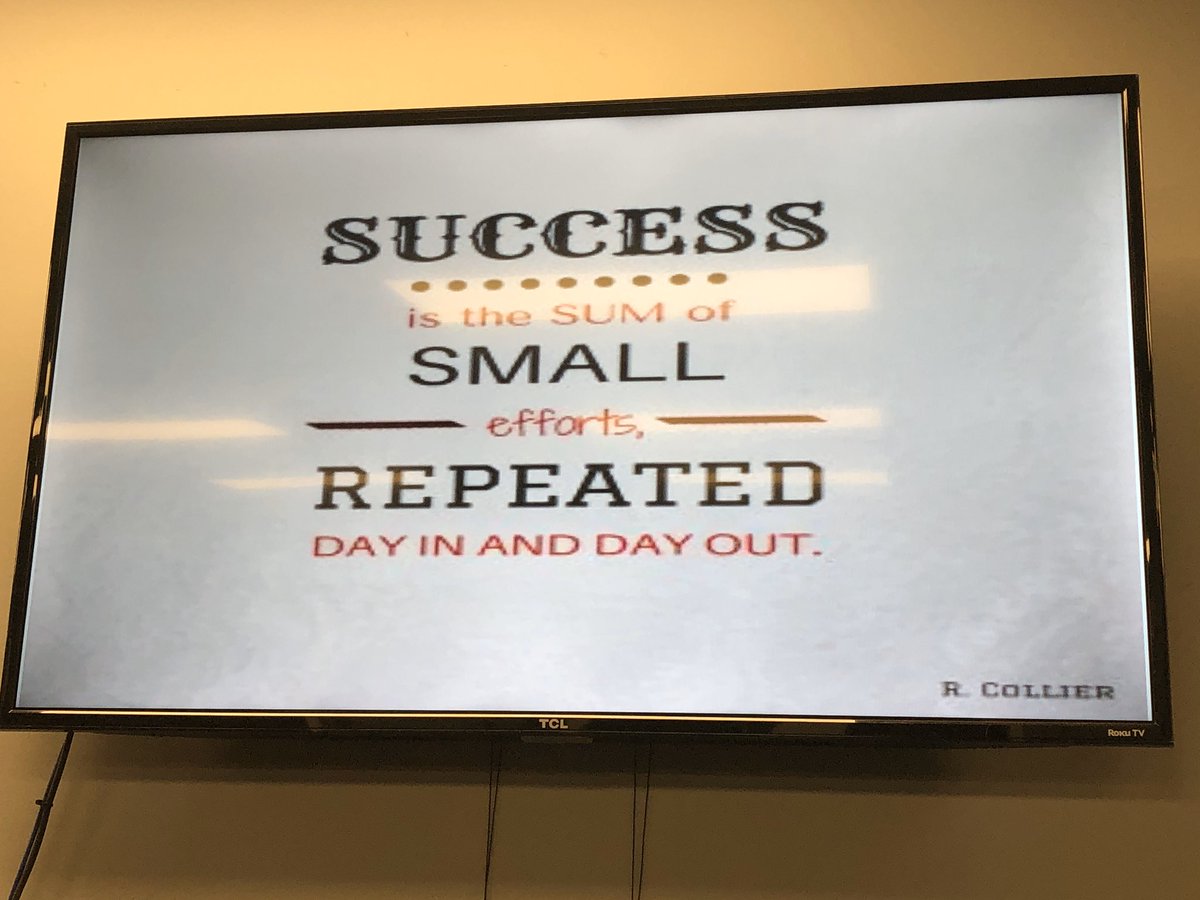 REFlaugher's tweet photo. Got it done this morning at the gym. Busy week but I try to #nevermissamonday! Sets the tone for the week!! How, let's get this done! #Hilltoppers #ReadyAndWilling #Unstoppable #ForestFitBody https://t.co/qaLDmHgHxV