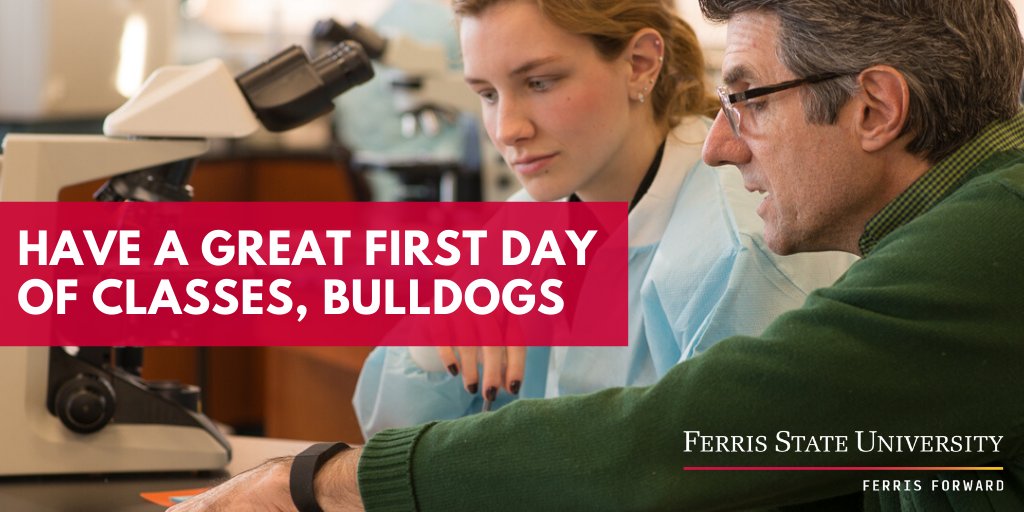 FSUNewsServices's tweet photo. Here's to a great start to the Spring 2020 semester. #FERR1S #FerrisForward https://t.co/7bf9It6DXu
