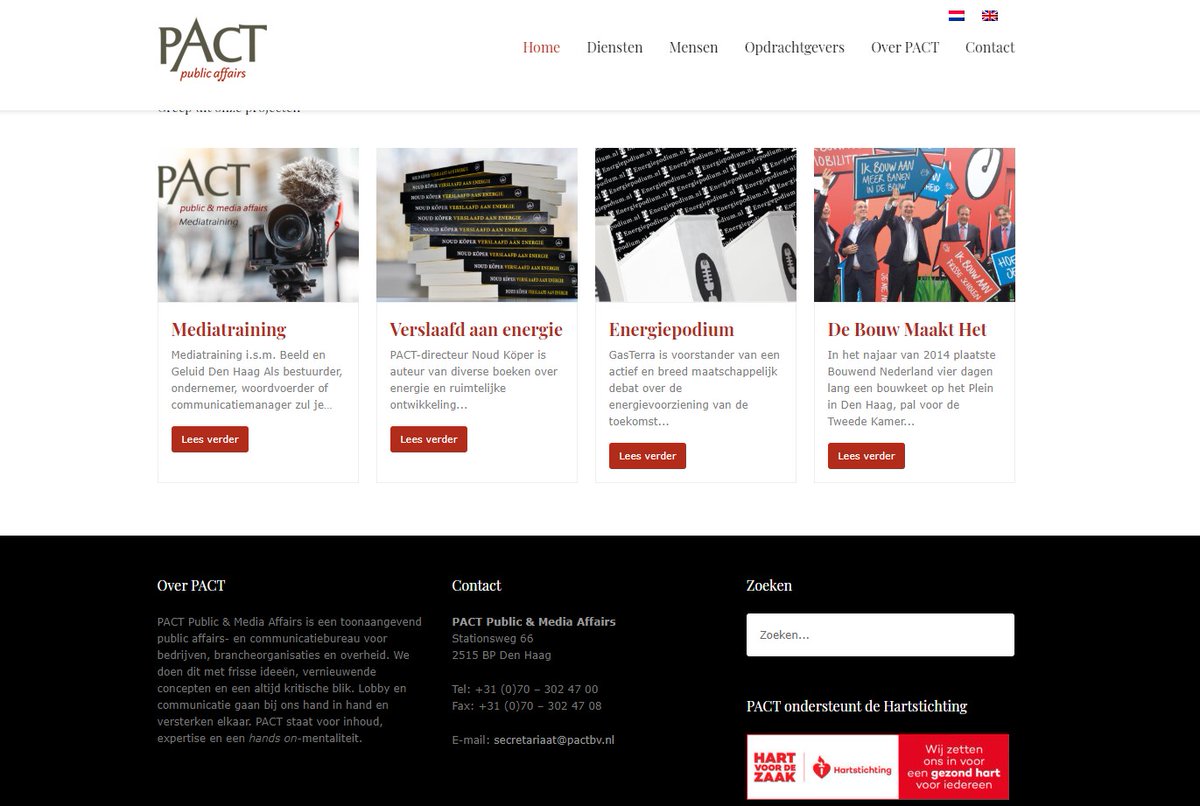 PACT ondersteunt de Hartstichting