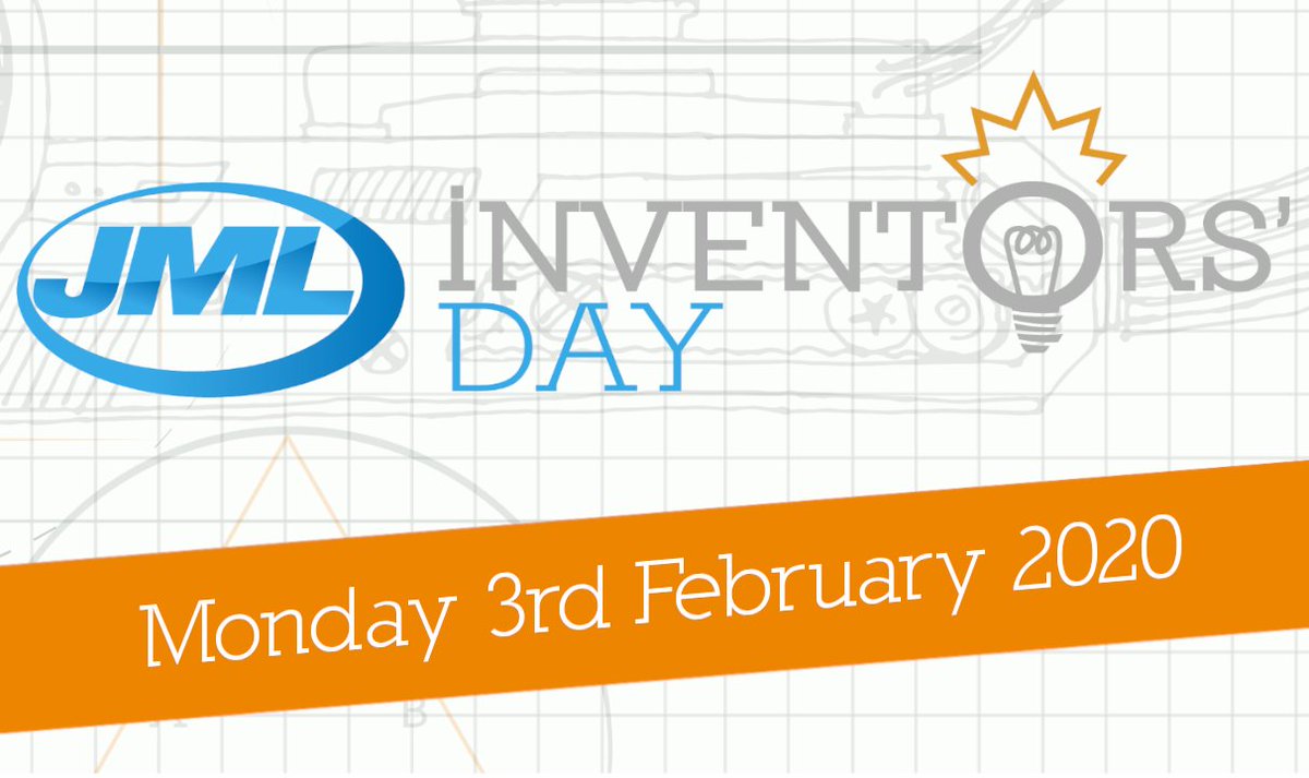 Do you or someone you know have an #idea or #Innovation that makes everyday easier? 
At this year’s #SpringFair our product development team are hosting the 2020 JML Inventors’ Day.
If you’re interested in meeting the PD team, then please register below:
bit.ly/JMLinventorsday