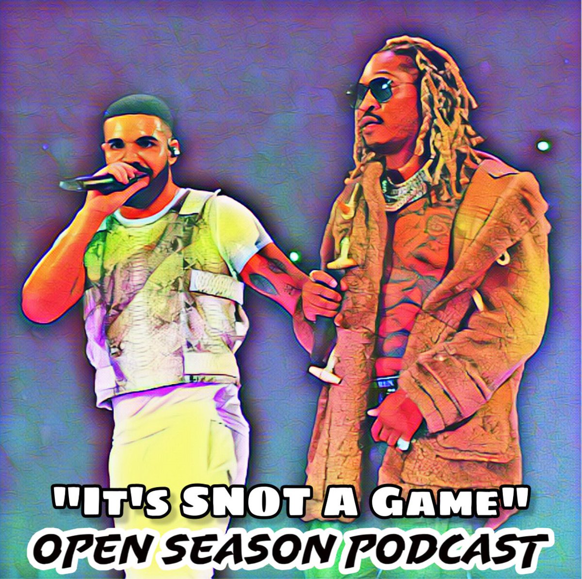 SketchArtistOSP's tweet photo. Drake and Future, Mac Miller, The Beibs, Cassidy’s spiral. All packed in this Episode of Open Season Podcast. 👉https://t.co/VkKWpZOo8l👈 #drakeandfuture #MondayMotivation https://t.co/vAA3hym8H3