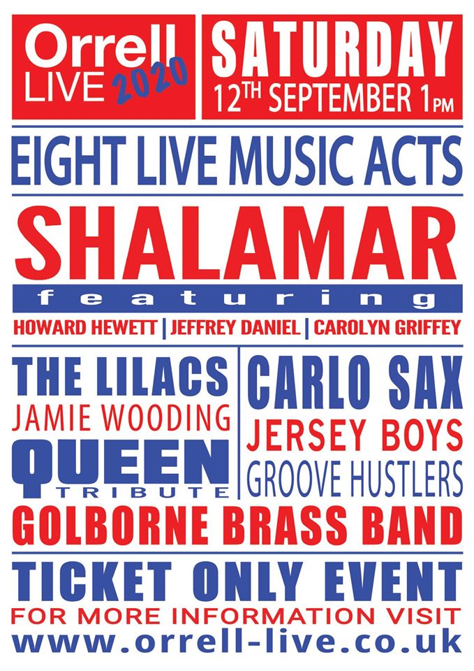 GrooveHustlers's tweet photo. We can't wait to play #orrelllive later this year, with the world famous #shalamar &amp; some other great acts..."Let's Make It A Night To Remember!".  "I Can Make You Feel Good" by saying, tickets are on sale Tues 11th feb, 10.00am. Times to be confirmed. https://t.co/0t1iOjX0io https://t.co/P4S5eRJ1aA