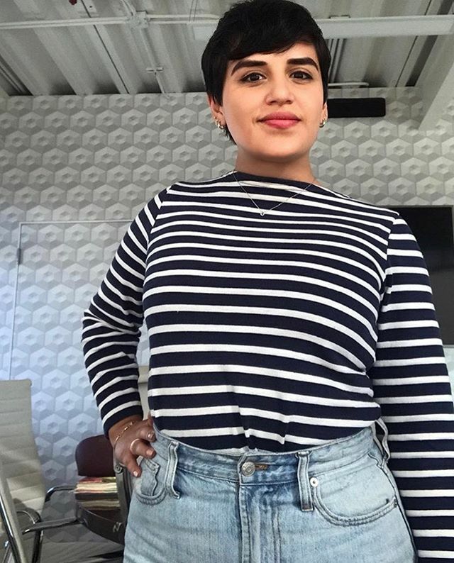 MonBretonLondon's tweet photo. We just adore seeing you in your Mon Bretons. EPIC look here from Queen @cacovie #loveyourstyle #werk #ootd #stripes https://t.co/OKKErBWoBb https://t.co/yBXJSONoI0