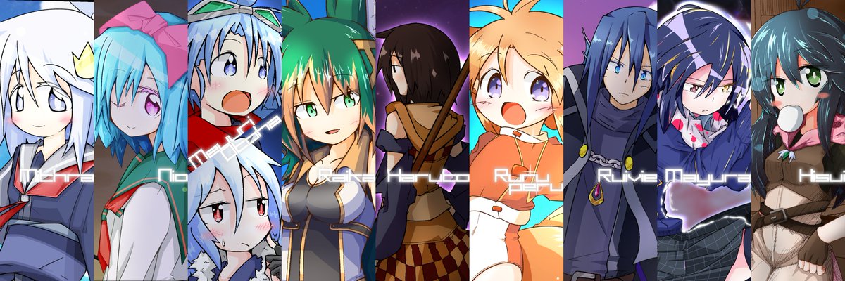 黒乃往弥 בטוויטר 縦に並べてカットイン風にするアレをしました 一番左を除いて よその子ですのであしからず 今年の目標は鉛筆を握る です 頑張ります