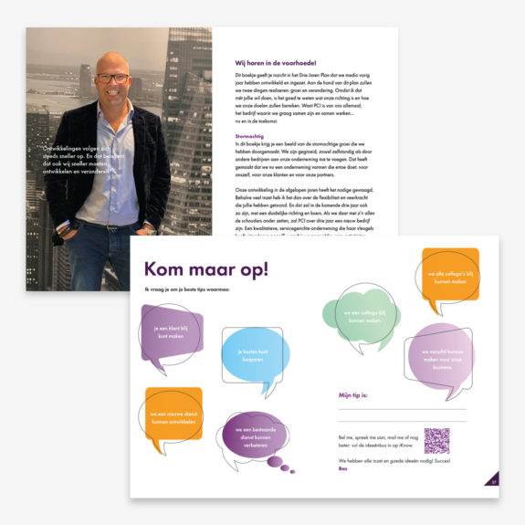 BuroJung's tweet photo. Creatie van Jung: strategieboekje voor medewerkers van PCI https://t.co/YjaJssijU7 #internalbranding https://t.co/WJYAhRfN9s