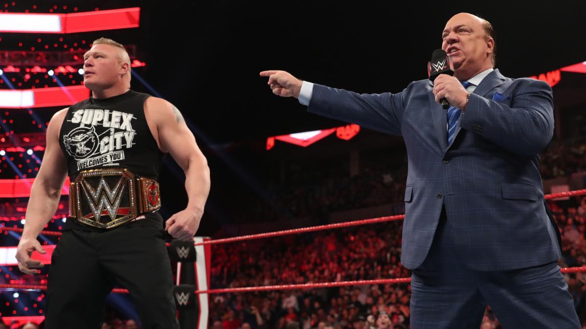 . @WWE Monday Night #RAW kicked of the #RoaringTwentyTwenties (copyright 2020 #YourHumbleAdvocate) with yours truly and the reigning defending undisputed #WWE Heavyweight Champion of the World BRRRRRRRRRRROCK LESNAR!!!