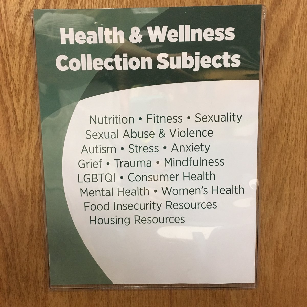 msulibraries's tweet photo. Need access to reliable, accurate health information? MSU Health Science Librarians Iris Kovar-Gough and Andrea Kepsel created a Health & Wellness Collection, which you can browse at your own point of need. #NonjudgmentalnformationSource #IndependentAccess #Confidential https://t.co/VF7UItmhL6