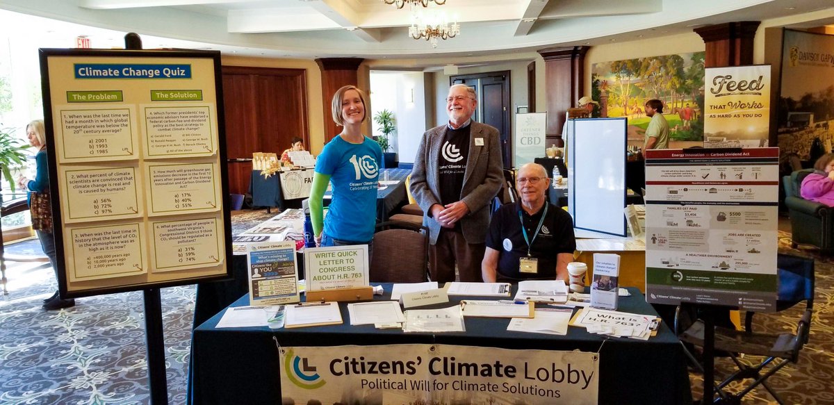 CCL_NRV's tweet photo. We'll be tabling at the @VirginiaOrganic Conference again today. Come visit us at the @TheHotelRoanoke between 8a-4p. Thanks for CCL Lynchburg Chapter for hosting with us! https://t.co/kTMTas9BC8