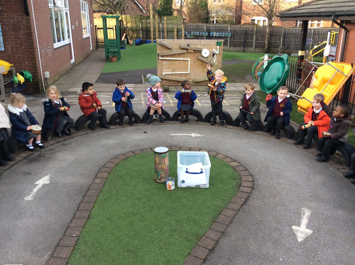 AllSaintsTraff's tweet image. We enjoyed our outdoor music session. Thank you to our fabulous  musical conductors 🥁👀👂🏻🎶🎶🎶 #stopgo #loudquiet #listening #looking #followinginstructions