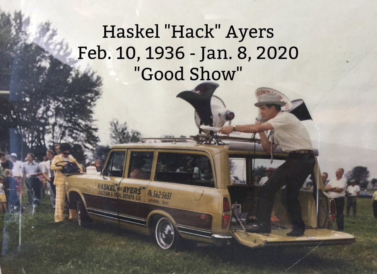 ayers_auction's tweet photo. Celebration of Life today for a life well lived. https://t.co/FEu4UvGqyU
#ayersauctionrealty #hackayers #marknetalliance #NAAPro https://t.co/J74z0xFguJ