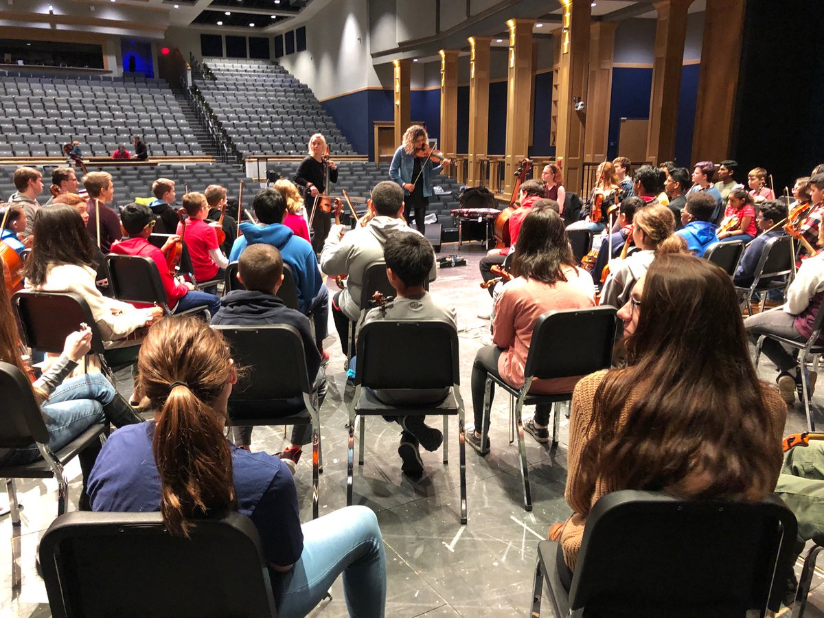 Moxie Strings at Franklin High School!  Thank you Franklin Education Foundation!