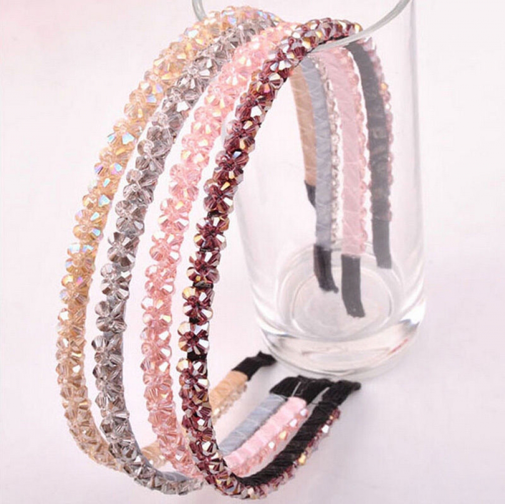 Elegant Women's Headband With Colourful Crystals #follow #longhairdontcare #coolhair #brown #me #hairdresser #bunsandtales