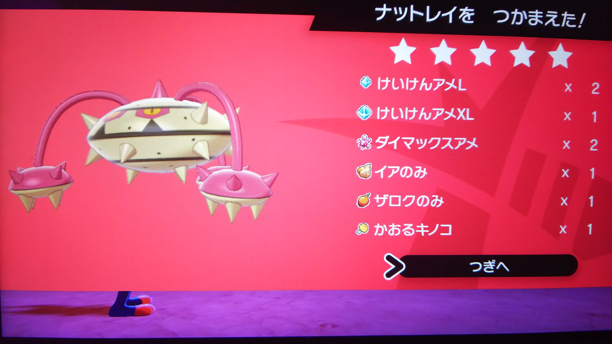 月野 キララ 凛 りんりん Al Twitter シールドのマックスレイドで初めて色違いでた 色違いナットレイ ゲット ポケモン剣盾 色違い T Co Hqykvocitu Twitter