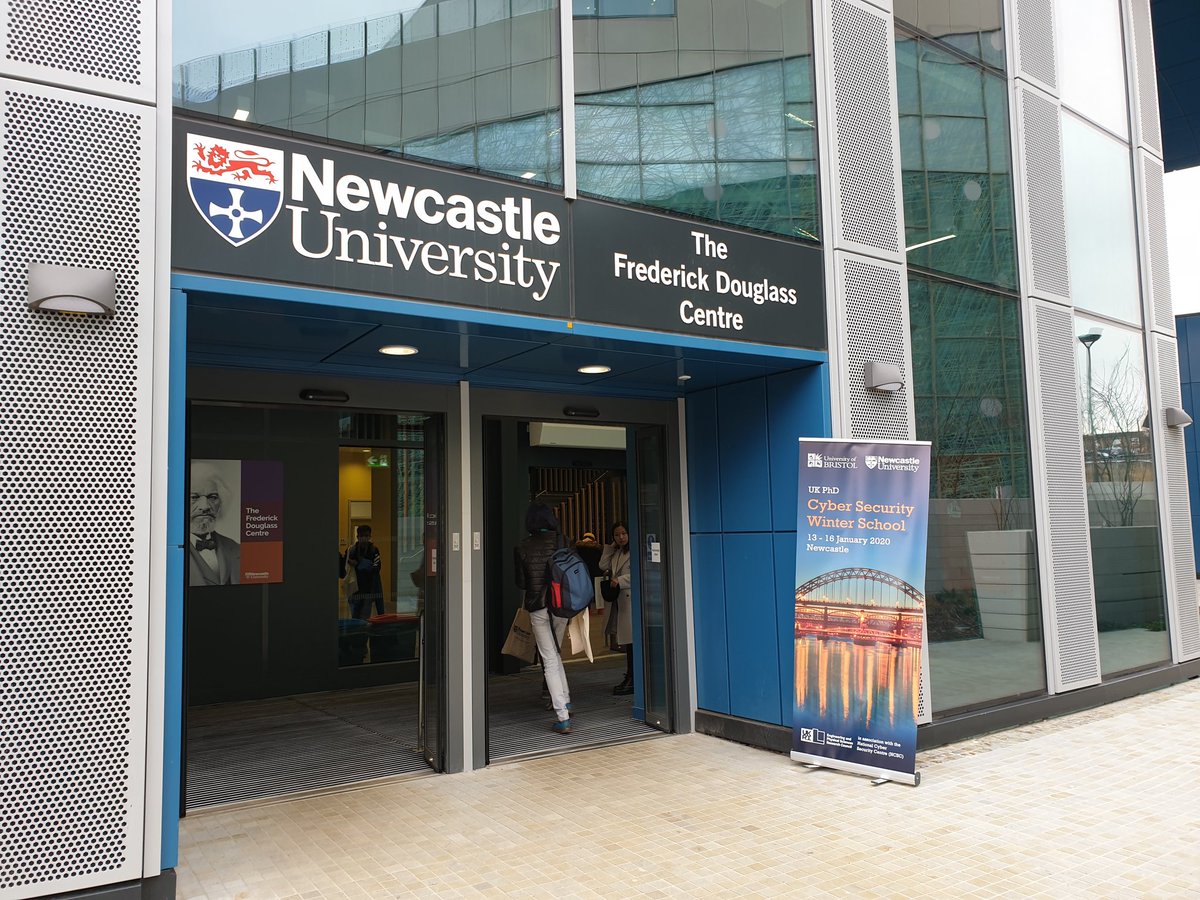 Hello Newcastle! Looking forward to attending the first UK Cyber Security Winter School. #cws2020