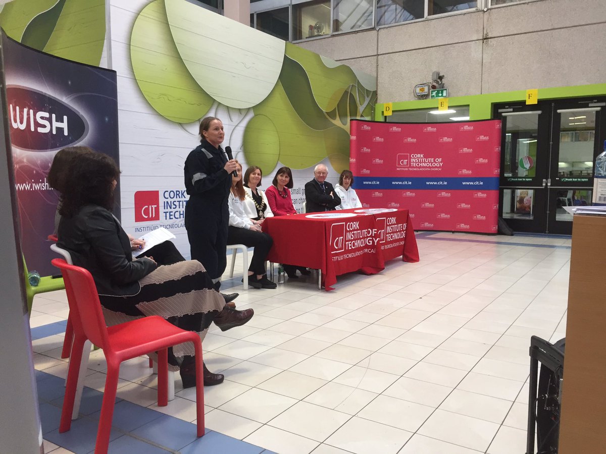 NMCI_Ireland's tweet image. Captain Sinead Reen of @NMCI_Ireland @cit_ie talking about her maritime #STEMCIT career as part of #IWishCIT week. @EmilyTwomeyCIT @MaryMoloneyCIT @NormaWelchCIT @lisamoran_ @CITAthenaSWAN @NMCI_Ireland @EngIreCork @engineerIreland