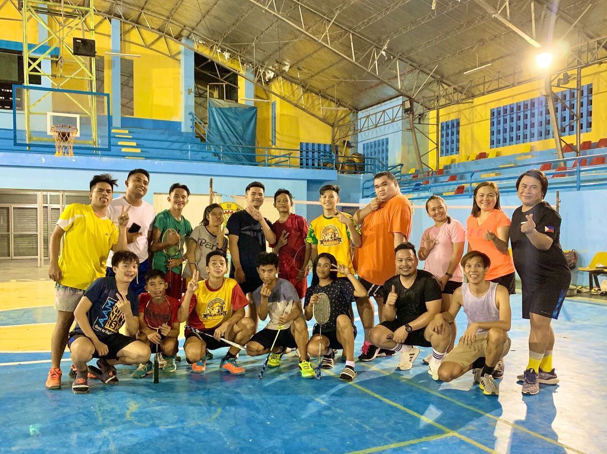 JunARMYHope's tweet photo. Unta tuloy tuloy najud ni among Badminton kay effect kaayo ang singot! Laban Monkayo Badminton Club (MoBaC)!🏸✨💜

#Fitspiration
#MoBaC
#Badminton https://t.co/nDjixK3MHW