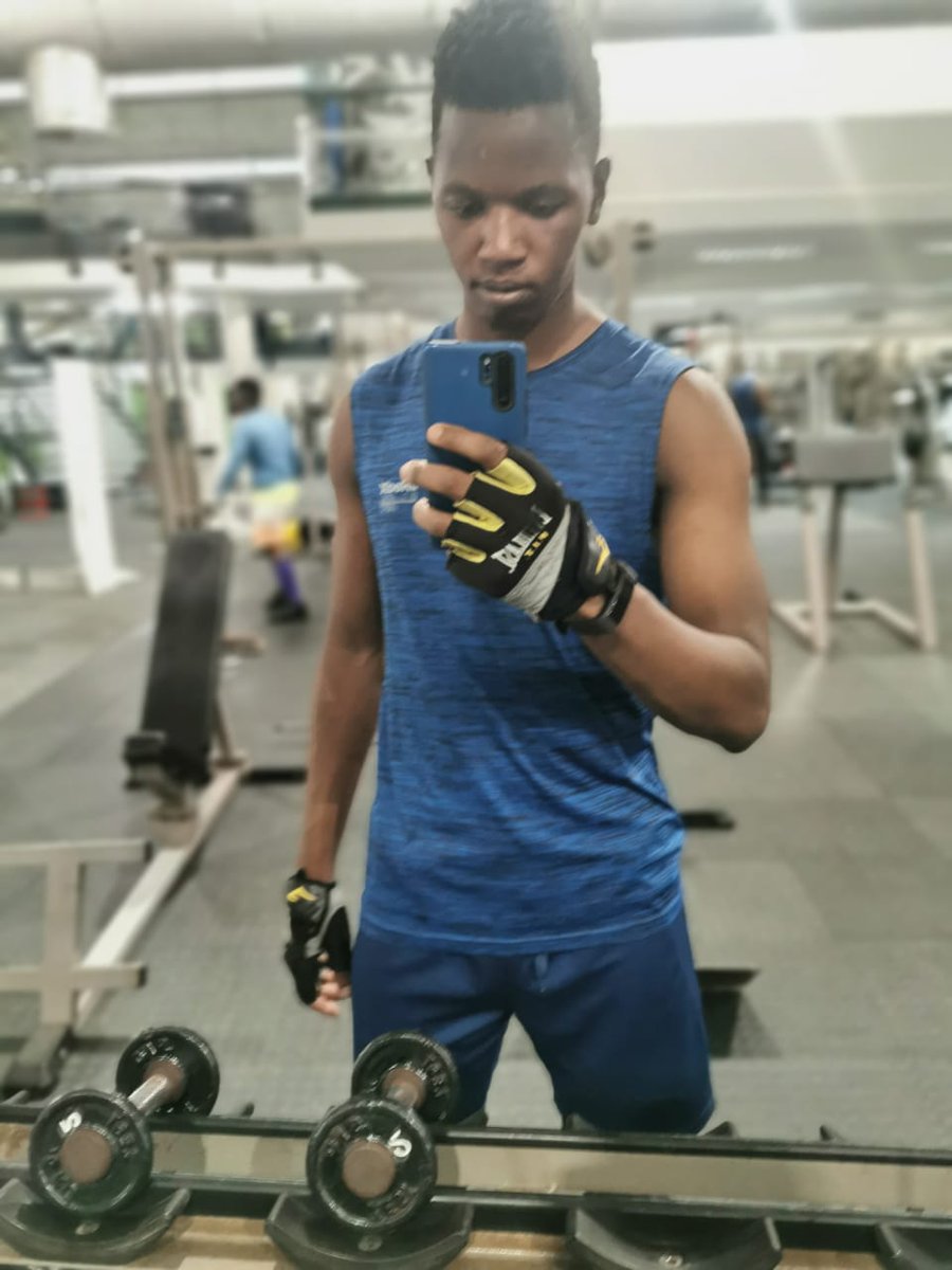 FanelPraise's tweet photo. I'm Fanele 23yrs old i own a gym around Durban ematikwe. It's called Ithwelenye fitness.  I'm looking for any gym company that would hire me as an instructor please help me g#JobSeekersSA https://t.co/uCpDyafIAb