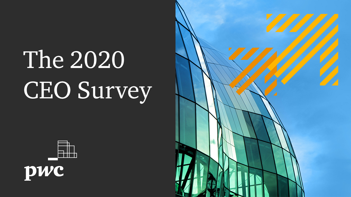 What are the top priorities for UK CEOs in 2020? Pre-register to receive our #CEOSurvey findings on 21 January: pwc.to/2SYExKQ