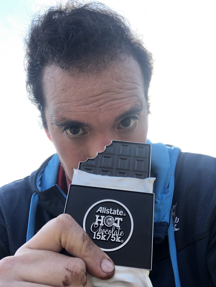 laloEME's tweet photo. Misión cumplida #15km #HotChocolateCDMX https://t.co/0h72eVT6yn