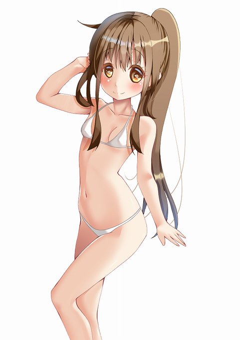 #艦これ
文月ちゃん描きました～～～～～～～ 