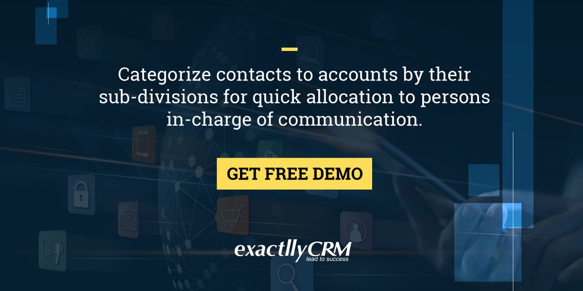 exactllysoft's tweet image. Exactlly CRM is a versatile software that segregates and updates customer information accurately for quick reference and smooth management.

Request Free Demo bit.ly/exactllyCRM-De…

#ExactllyCRM #CRM #QuickCommunication #CustomerCommunication