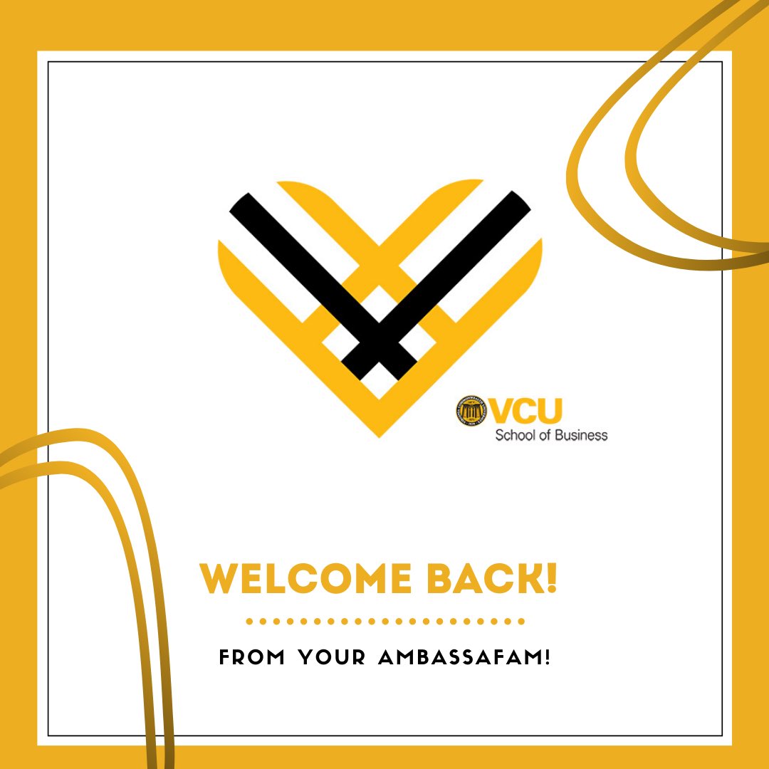BSA_VCU's tweet photo. Have a wonderful first day from your Business Student Ambassadors! https://t.co/O6R62DHgid