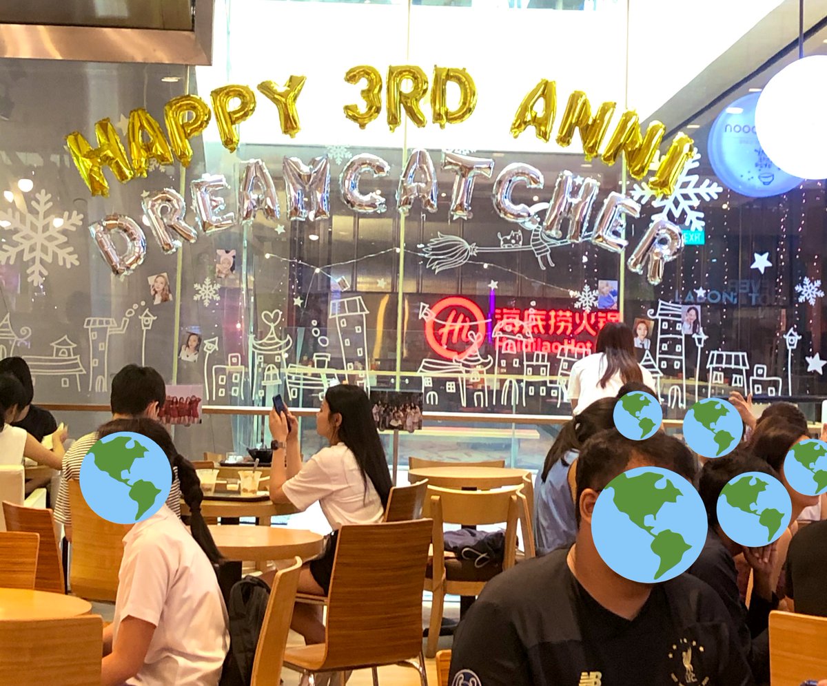 fishysock's tweet photo. Thank you for the free stuff and for putting an event together despite it being a weekday! 

Happy 3rd Anniversary, Dreamcatcher! 🌸

#polariscafe0113 
#happy_dreamcatcher_day #dreamcatcher #드림캐쳐 

@POLARISx0113 https://t.co/LpaiRTtTq5