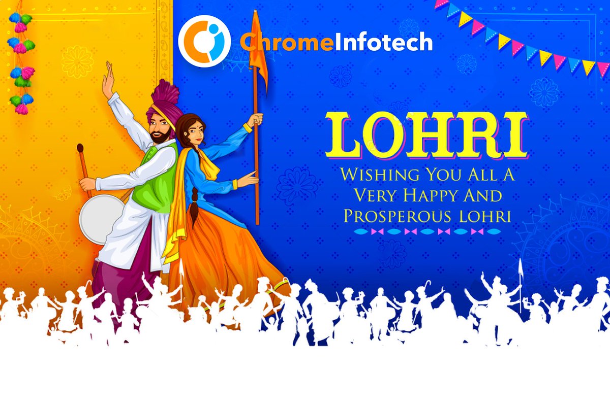 May the #Lohri fire burn away all worries and sadness out of your life and bring you lots of joy, love and happiness. #ChromeInfotech wishes you and your family a very Happy and Prosperous Lohri.