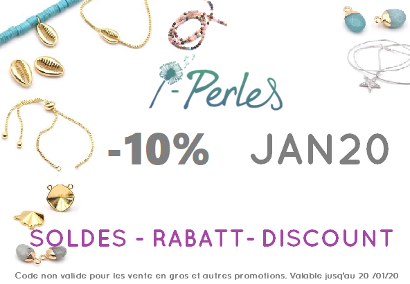iperles's tweet image. Solde #i-Perles #handmadejewelry #diy : Profitez en !
loom.ly/U2ZUMrE