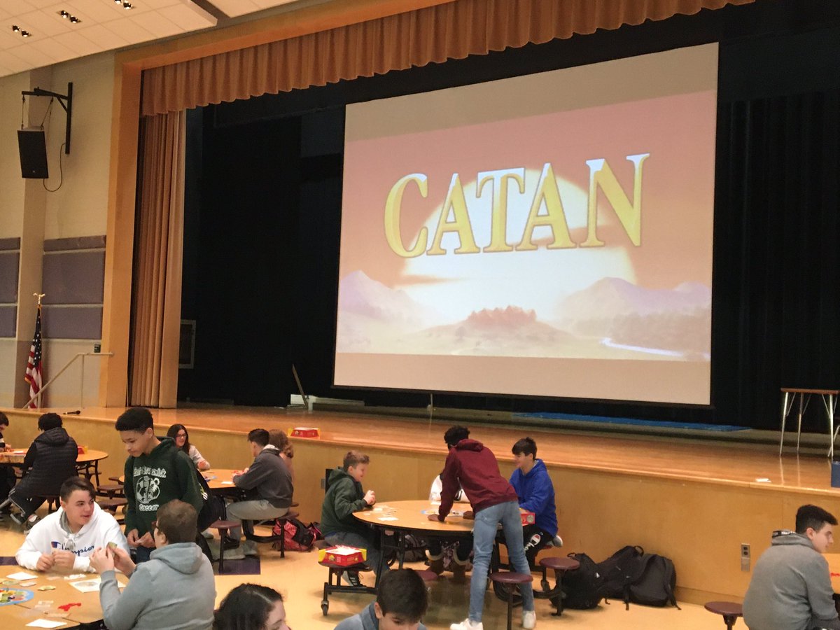 EBProfLearn's tweet image. Thank you @EBEFoundation for supporting this innovative idea. @EBPublicSchools @EBSocialStudies  classes learn to play @catan to draw connections to history. #ExcellenceinAcademics