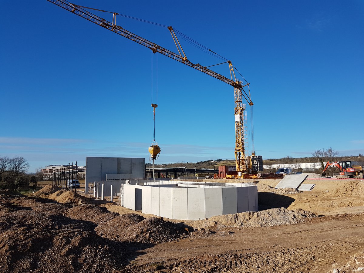 GroupeSyselec's tweet image. [#NOUVEAUBÂTIMENT]

Notre nouveau bâtiment commence à prendre forme ! 🏗

#GroupeSyselec #ZoneduCausse