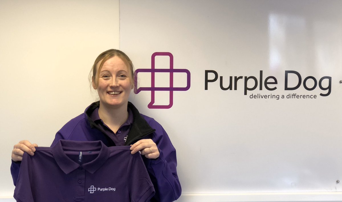 Good afternoon everyone...👍

Just had delivery of our new uniforms today..😀

This is Nikki, one on our tutors modelling our new Purple Dog ltd range of accessories clothing 😎

“Looking good Nikki...👍”

#newoutfits #training #lookinggoodnikki