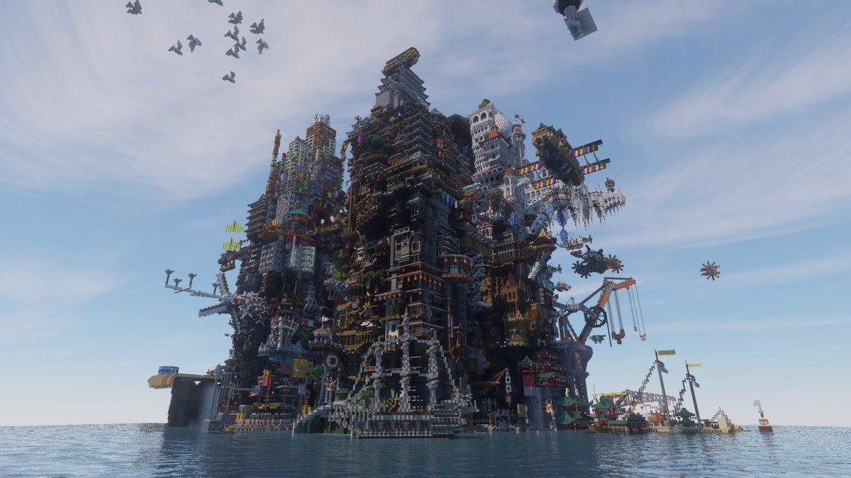 現実世界では明らかに違法 でもマイクラでは空想の限りを尽くして情報量と密度ハンパない素敵建物が作れるぜ Minecraft違法建築イベ Togetter 現実世界では明らかに違法 でもマイクラでは空想の限りを尽くして情報量と密度ハンパない素敵建物が作れるぜ Minecraft違法建築イベ Togetter
