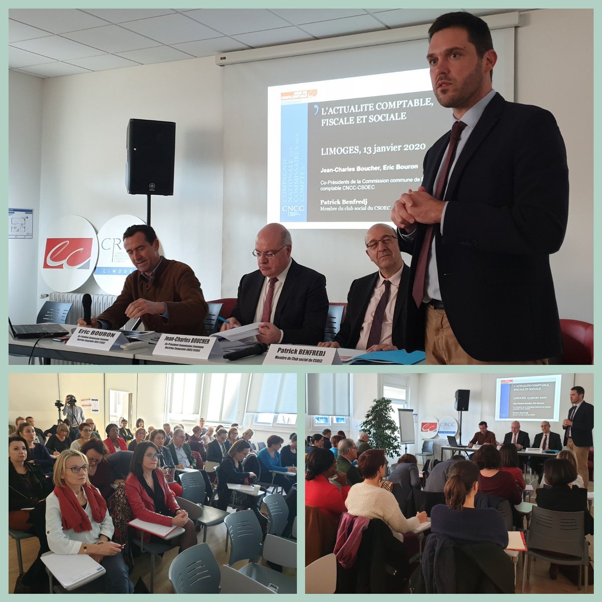 oeclimoges's tweet image. Top départ 🕑 du #TourDesRégions2020 du @CSOEC et de la @CNCC_audit avec comme première étape : la M4ISON DU CH1FFRE !
Au programme, conférence sur le thème &quot;L&apos;actualité comptable, fiscale et sociale&quot;.

#CSOEC #CNCC @CRCC_LIMOGES #CROECLimoges