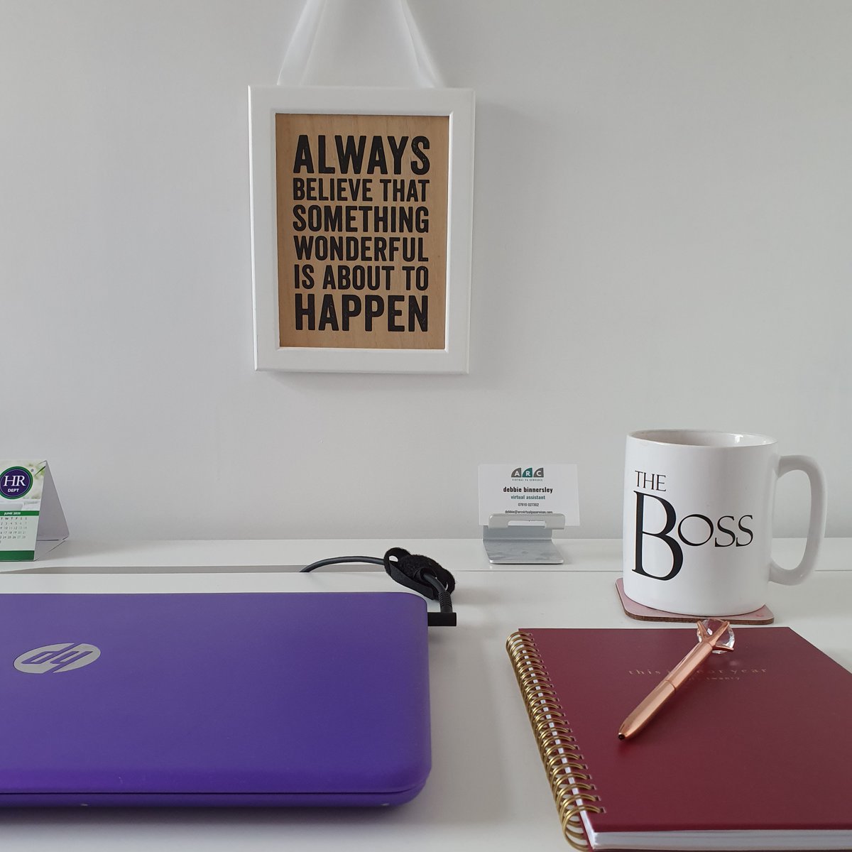What's on your desk?

#CleanOffYourDeskDay