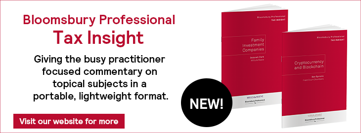 BloomsburyTax's tweet photo. If you're a practitioner working on client tax issues, the #TaxInsight gives you an affordable, high quality reference source in a portable, lightweight format. All for just £40.
There are currently two titles in this series. View them here: https://t.co/SZY5u035Jr
#BPTax https://t.co/f0LMkU2G7e