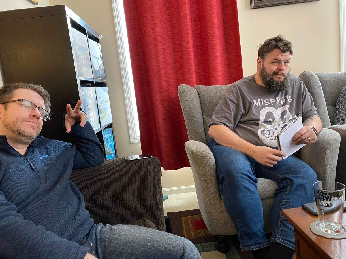 InsultTennis's tweet photo. Did you know our cast meets up to four times a month to write new material and practice game structures? I know, we make it look effortless. 😅 https://t.co/DvU7Bkv65k