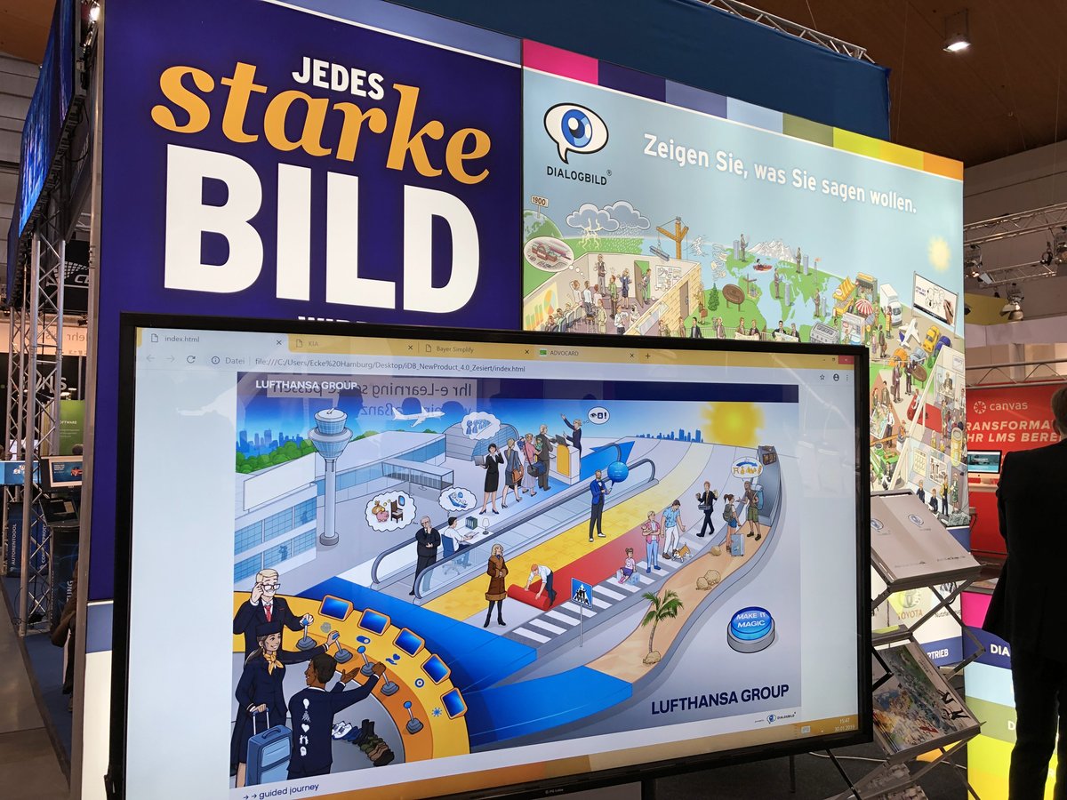 DIALOGBILD's tweet photo. Noch 14 Tage bis zur LEARNTEC. Wer noch ohne Ticket ist, gern Mail an dialog@dialogbild.de
#learntec #elearning #dialogbild #digitaleslernen #newlearning #gamification #technology #humanresources #innovation #education #visualdesign #mobilelearning #vr #ar #karlsruhe https://t.co/TPXzI4odDA