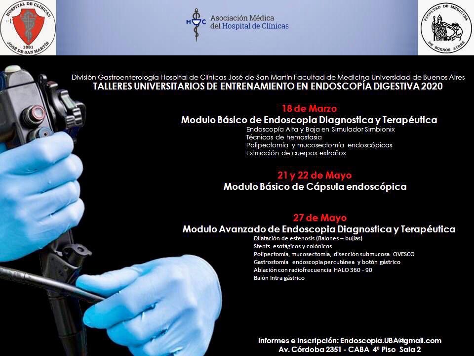 hcjsmCliMed's tweet photo. Talleres Universitarios de entrenamiento en Endoscopia Digestiva
#MedEd #uba #endoscopia #gastroenterologia #cancer #cancerdeesofago #cancergastrico #hemorragiadigestiva https://t.co/NK39yEofG2