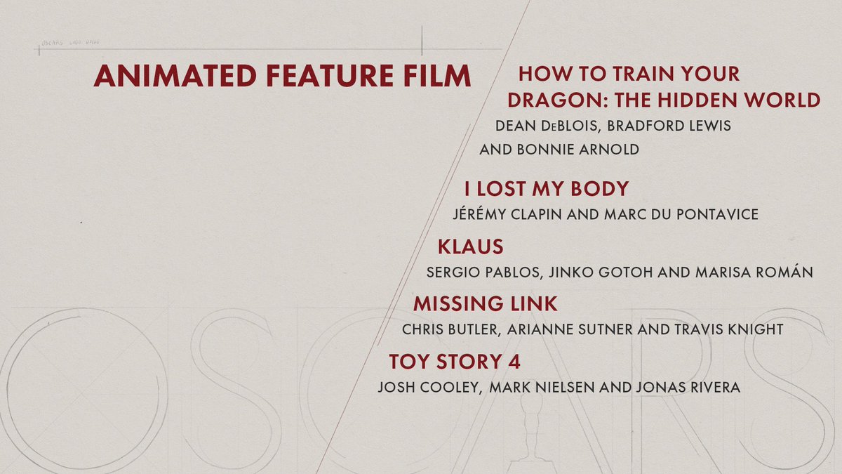 VerJimAnimation's tweet photo. Enhorabuena a @TheSPAStudios y #Klaus por la nominación al Oscar a Mejor Película de Animación!! 👏👏 Una gran noticia para la animación española!! Una pena que @BunuelLaberinto finalmente no haya podido acompañarla, pero seguimos estando orgullosísimos de ella!! 😊😊👏👏 https://t.co/eOaNIHfW5m
