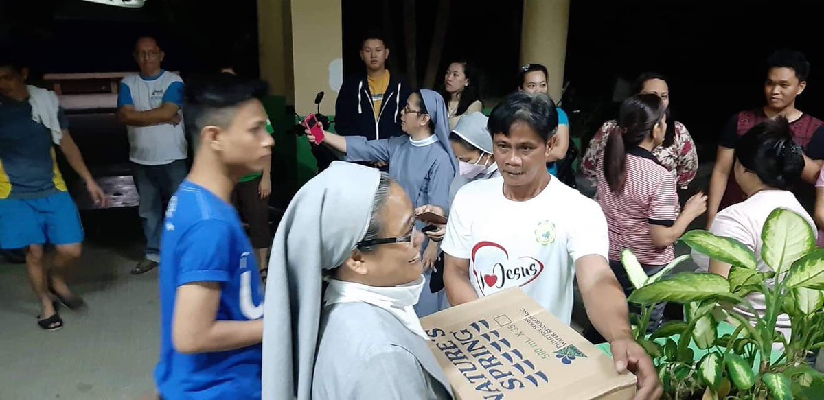 SPCSRSC's tweet photo. A BLESSED Evening to those who are viewing this post! Please take time to read and not let this message pass by.

Most of us may have witnessed the disastrous effect of the eruption of Bulkang Taal to our brothers and sisters in Talisay, Philippines. 

(1/5) https://t.co/ry9vHfEeMf