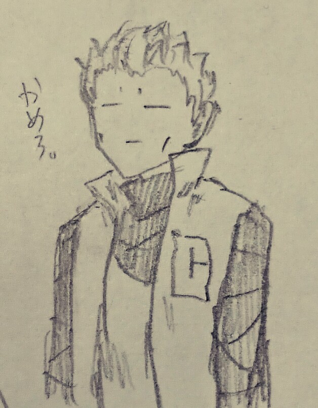 なんかええ顔描けたわ... 