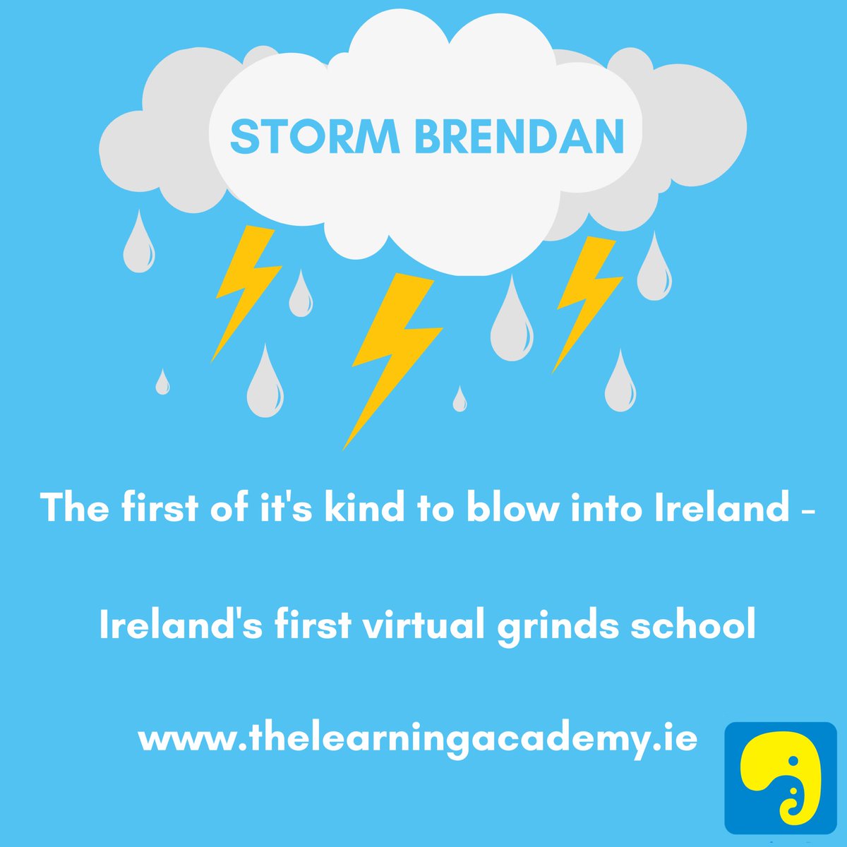 TLAGrinds's tweet photo. Hail, rain or shine - never miss a class with The Learning Academy - Ireland’s first virtual grinds school 💻📚👍🏼 #thelearningacademy #cjfallon #online #interactive #grinds #inthecomfortofyourhome #stormbrendan #login #anywhere #inireland #juniorcert #leavingcert #mocks https://t.co/I6wDFooUks