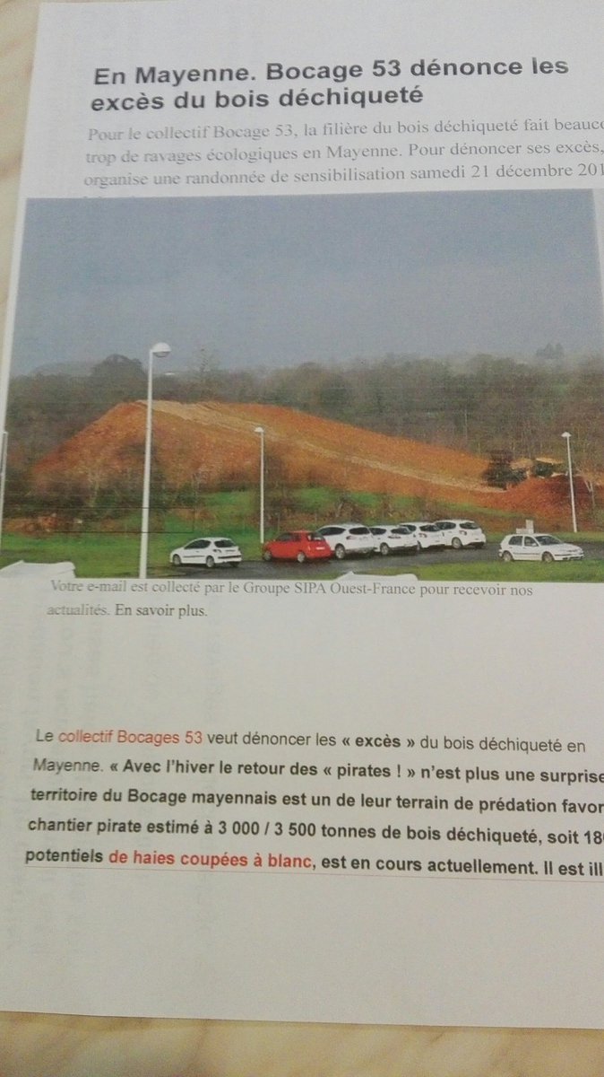 philippe_jehan's tweet photo. Quand les @Agri_53 s offusquent des intrusions de Bocage53 #agribashing mettant en cause nos pratiques agricoles . Le @bocagemayennais meilleur canton de la @lamayenne en matière de préservation des haies ne laissera pas des retraités écolos nous dicter notre métier @fdsea53 https://t.co/UndqWIVEHA