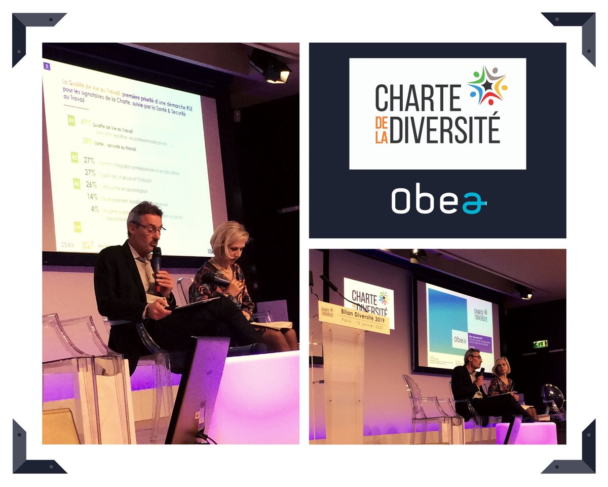GroupeObea's tweet photo. Ce matin nous présentions les résultats du 8e bilan diversité avec la @CharteDiversite.
Bilan : une approche #diversité + équilibrée et mieux répartie sur les 6 critères prioritaires :
1⃣ - Origine
2⃣ - Handicap
3⃣ - Âge (+50 ans)
4⃣ - Sexe
5⃣ - Origine sociale
6⃣ - Âge (-26 ans) https://t.co/sQqiUtm6eN