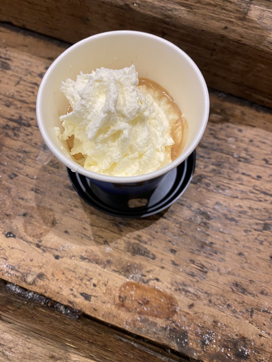 L_AGalloway's tweet photo. Espresso con panna #tinydessert 🥰 https://t.co/1CvXxYLzn7
