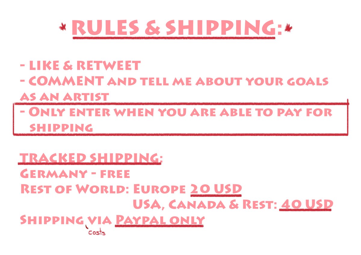 ElbenherzArt's tweet image. ✨ 10K FOLLOWER GIVEAWAY ✨

Hey artists! ❤️
I decided to give away my Artist 12Pro to someone who has need for it! 

✨ HOW TO ENTER ✨
Read rules &amp;amp; shipping info in attached document!

I'll choose the winner randomly on 17th of January!