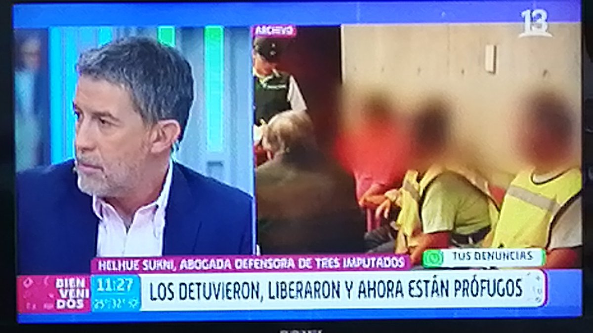 #Bienvenidos13 #poloramirez así es la justicia no es culpa de la abogada. Es el sistema que está mal confeccionado ahora si quieres dar buen ejemplo sale de la tele tu tambien eres un privilegiado de opinar tonteras y te pagan un suculento sueldo
